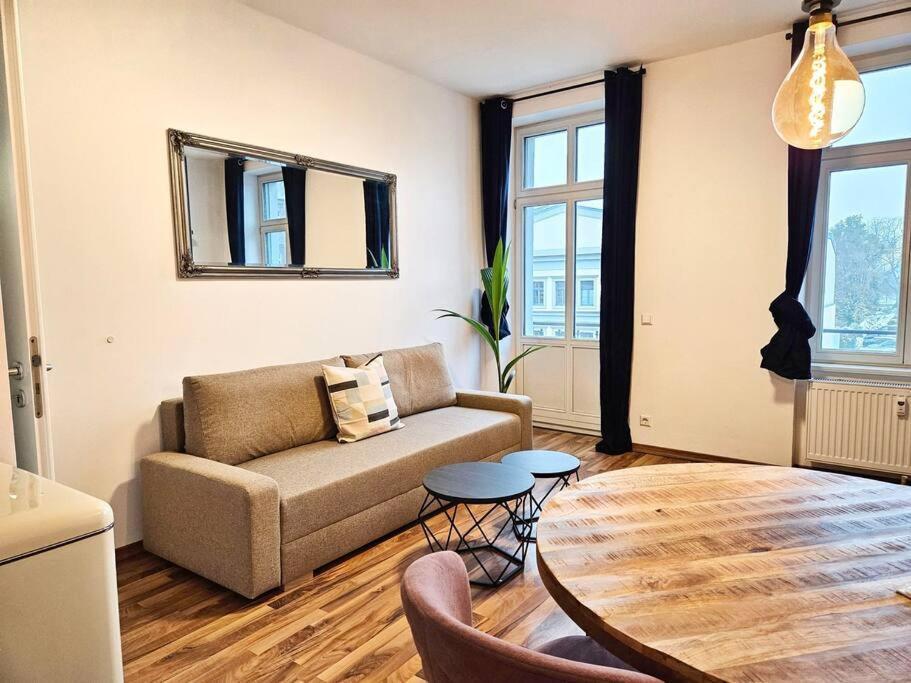 Zentrales 2 Raum Apartment Dresden Eksteriør bilde