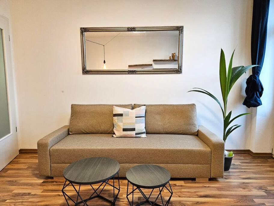 Zentrales 2 Raum Apartment Dresden Eksteriør bilde