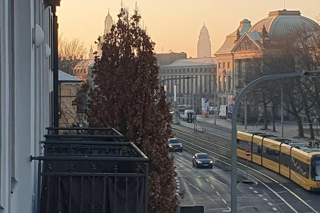 Zentrales 2 Raum Apartment Dresden Eksteriør bilde
