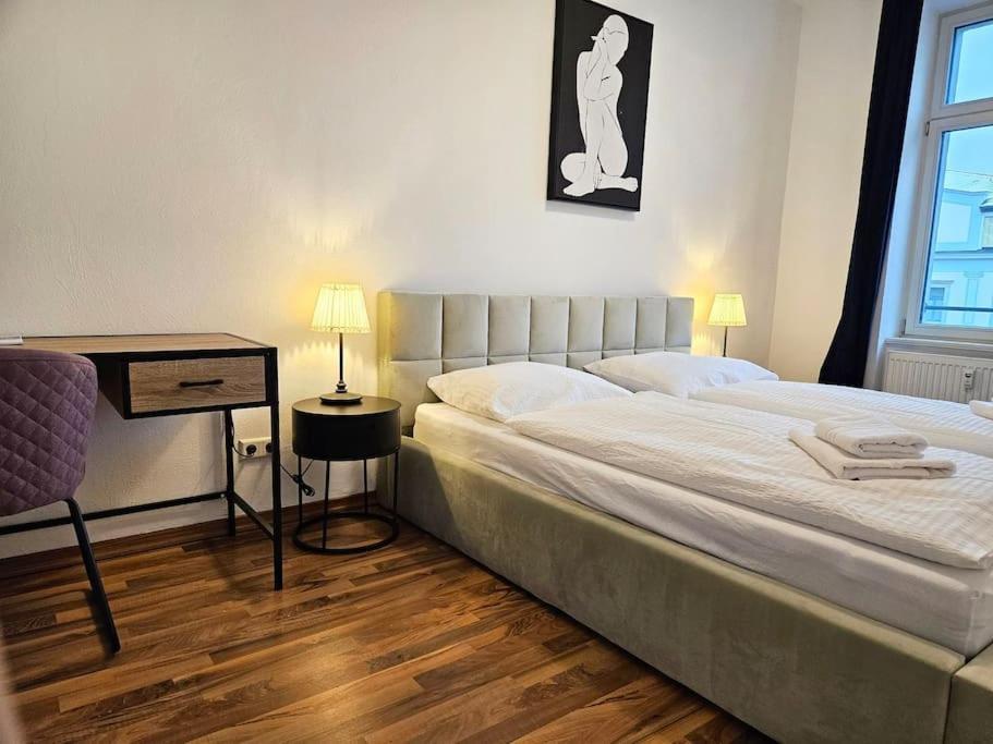 Zentrales 2 Raum Apartment Dresden Eksteriør bilde